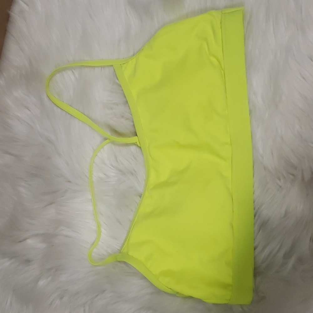 Neon Swim Top with Cover Up
